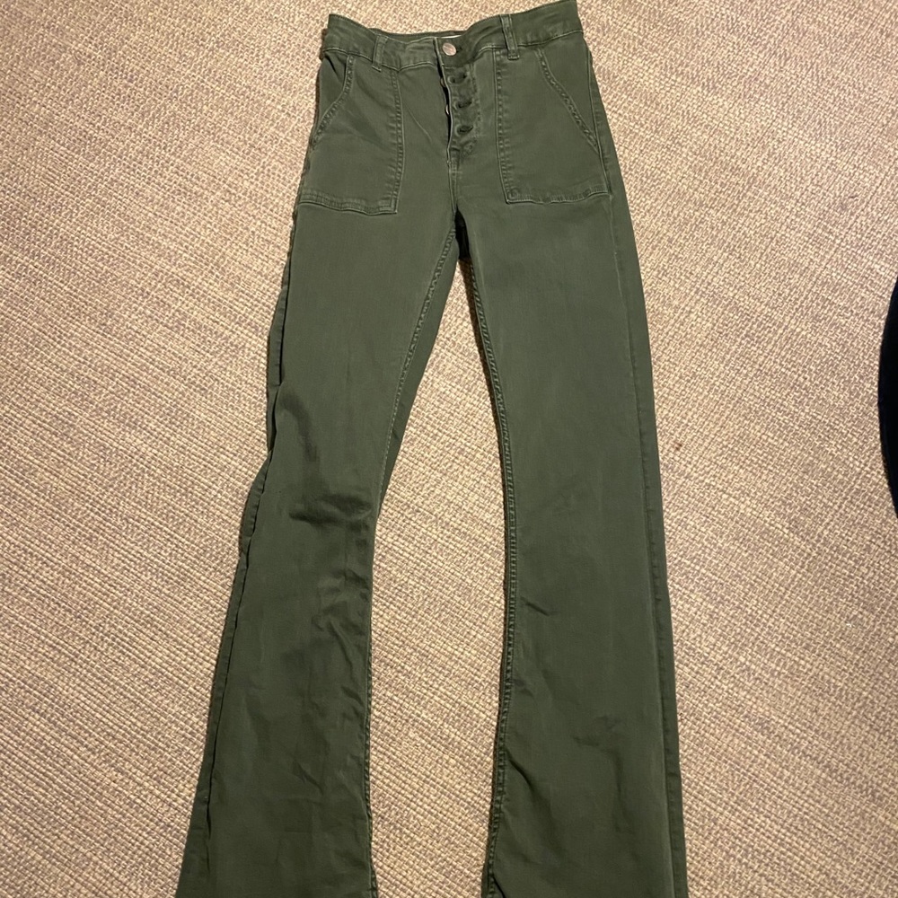 zara flare jeans